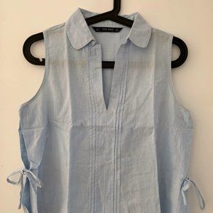 Light blue blouse